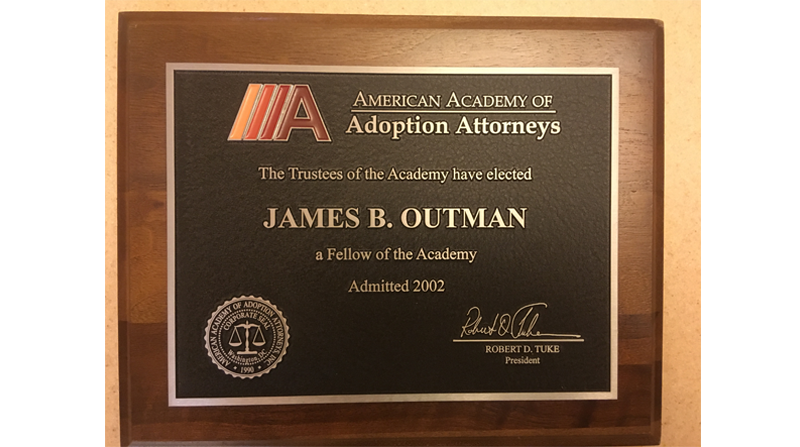 Jim's AAAA Plaque